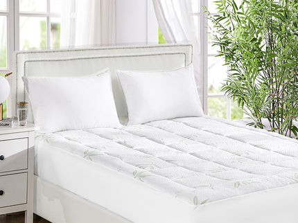 Dreamz Bamboo Pillowtop Mattress Topper Queen-1864184429707137031