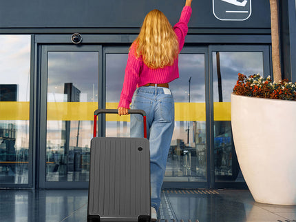 Slimbridge 26" Luggage Wide Handle Hard Case Grey-1910112245694730247
