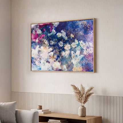 Yezi Modern Canvas Wall Art Large Framed Abstract Painting Decor 80x120cm-2061251859007541255