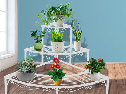 Levede Plant Stand Outdoor Indoor Metal-1894516823420964871