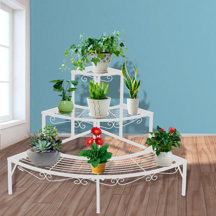 Levede Plant Stand Outdoor Indoor Metal-1894516823420964871