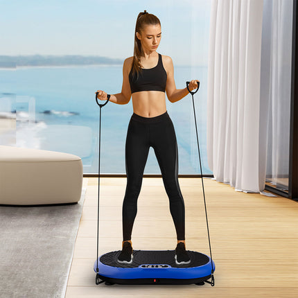 Centra Vibration Plate Train Exercise Machine Blue-1973193544604717063
