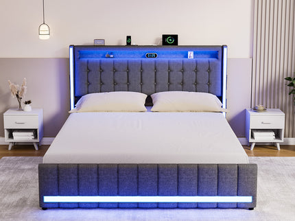 Levede Double Bed Frame-1910112231052414983