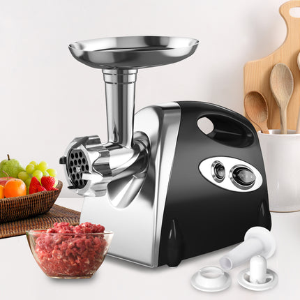 800W Electric Meat Grinder Mincer Sausage Black-1973193958813208582