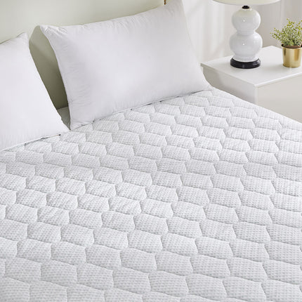 Dreamz Mattress Protector Topper Bamboo Queen-1973193965637341191