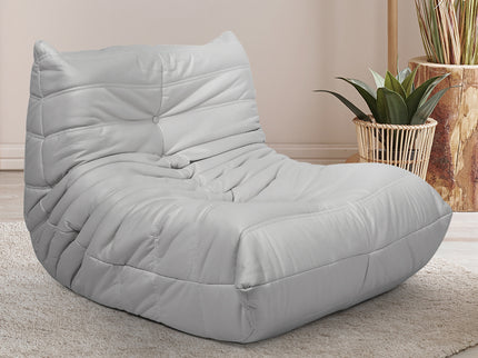 Levede Floor Chair Caterpillar Sofa Grey-1886651031782297607