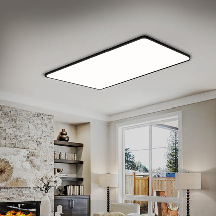 EMITTO 3-Colour Ultra-Thin 5CM LED Ceiling 90W Black-1975420421977280519