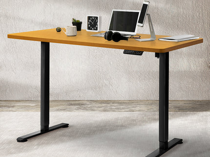 Levede Motorised Standing Desk Height 120cm Natural 800x 1.5MM-1942353110219493383