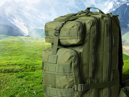 Slimbridge 40L Military Tactical Backpack Army green-1864184693679853575