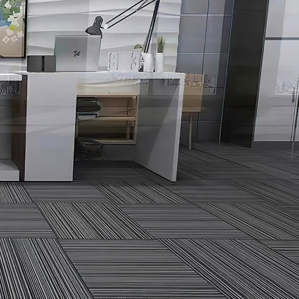 Marlow 20x Carpet Tiles 5m2 Box Heavy Black-2006733159357616134