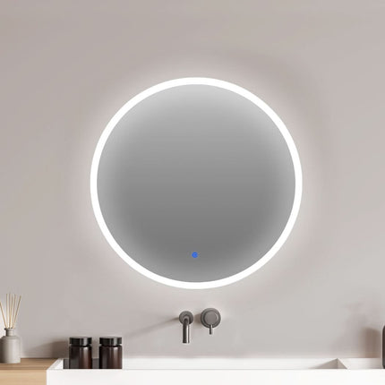 EMITTO LED Wall Mirror Round Anti-fog 70CM-1954803005119401991