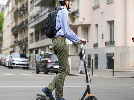 MONVELO Adult Commuter Foldable Scooter Black-1954802392247701510