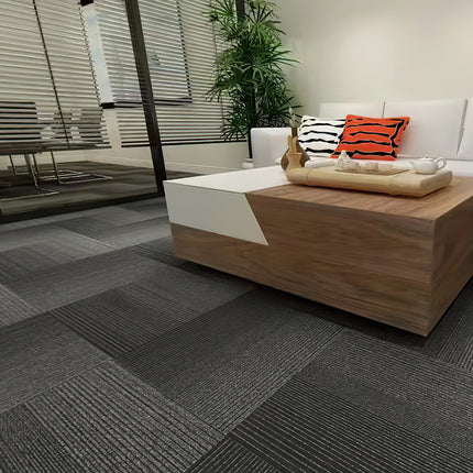Marlow 20x Carpet Tiles 5m2 Box Heavy Black-2006733159995150342