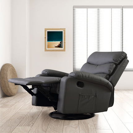 Levede Massage Chair Recliner Chairs Grey-1975420439761129479