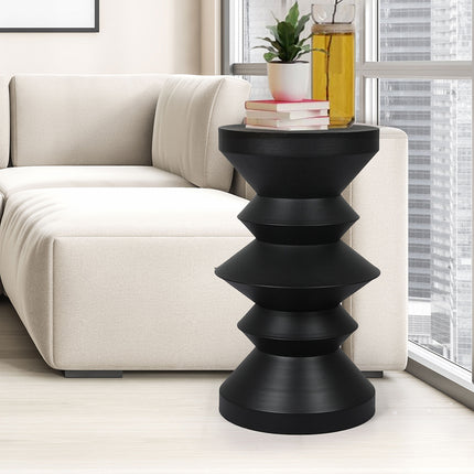 Levede Side Table Round End Bedside-1973194079789518855