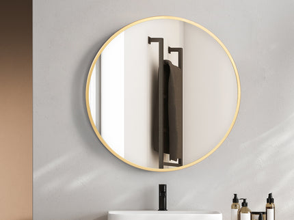 Yezi Bathroom Wall Mirror Round Large 60cm-1910112987629359111