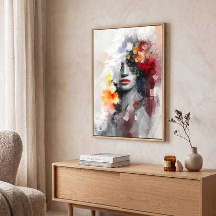 Yezi Abstract Canvas Wall Art Print Modern Fadeless Bedroom Home Decor 70x100cm-2061251859183702023