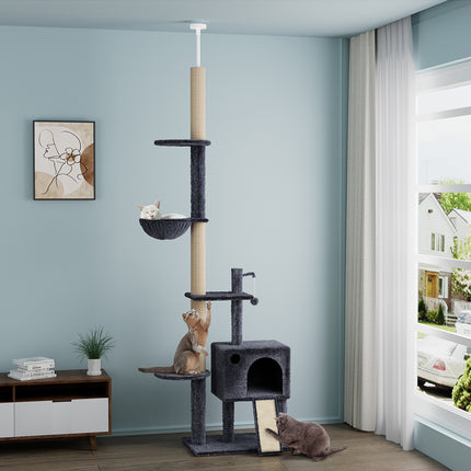 Pawz Cat Tree Scratching Post Scratcher Hammock Condo-2018816802200621063