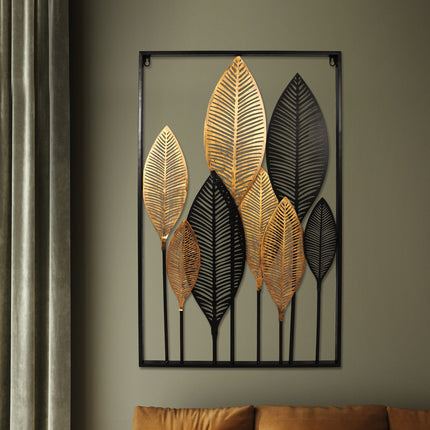 Large Metal Wall Art Leaf Tree Of Life-1973193812465553415