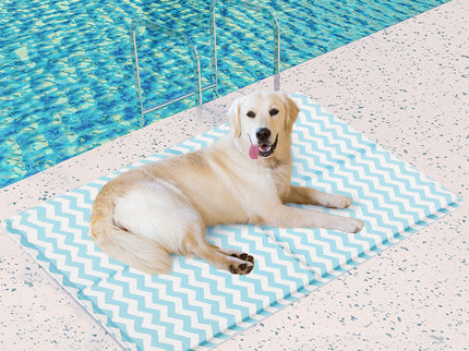 Pawz Pet Cooling Mat XL Blue-1910112257275203591