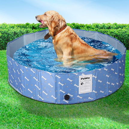 PaWz Folding Swimming Pool Dog Cat Washing M Medium-1973193623344386055