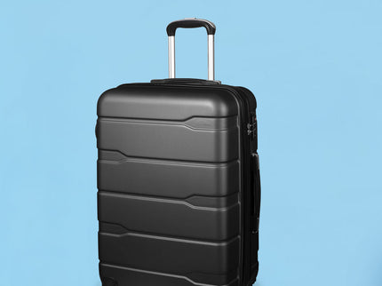 Slimbridge 24" Inch Expandable Luggage Black 24 inch-1864184369292382215
