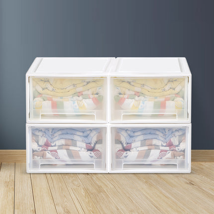 Storage Drawers Large Stackable Containers L 4PK-1973193710548160518