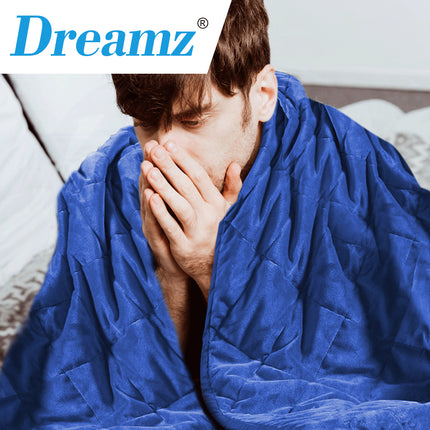 DreamZ 9KG Adults Size Anti Anxiety Blue Double-1973194037460602887
