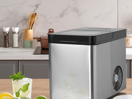 Spector Ice Maker Commercial 2.1L Portable Silver-1910113131393323015