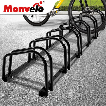 6 Bikes Stand Bicycle Bike Rack Floor-1975420403002249222