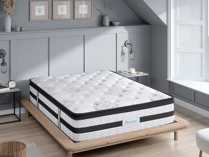 Dreamz Spring Mattress Bed Pocket Egg Double-1864184411818430471