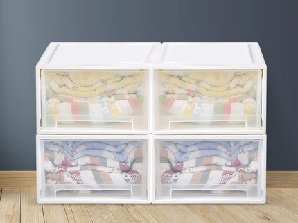 Storage Drawers Large Stackable Containers L 4PK-1864184611018510343