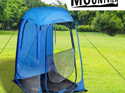 2x Mountview Pop Up Tent Camping Weather Blue-1864184679763152903