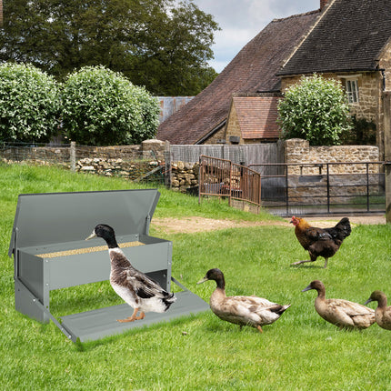 PaWz 10KG Auto Automatic Chicken Feeder-1973193836549246983