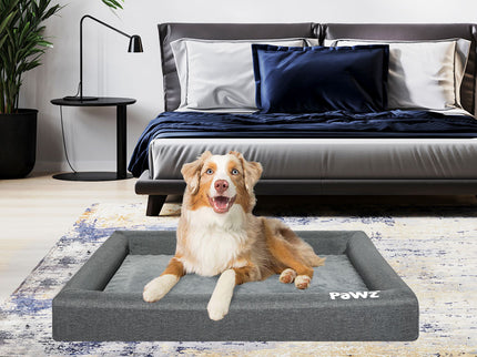 PaWz Memory Foam Pet Bed Calming Dog L Large-1864184545683836935