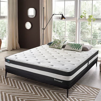Dreamz Double Cooling Mattress 5 Zone 25cm-1973193975917580295