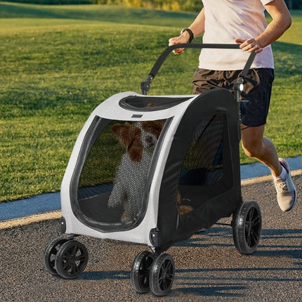 PaWz Pet Dog Stroller Pram Carrier Cat-1954802607629406215