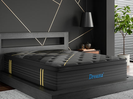 Dreamz Spring Mattress Bamboo Euro Top King-1864184421960257543