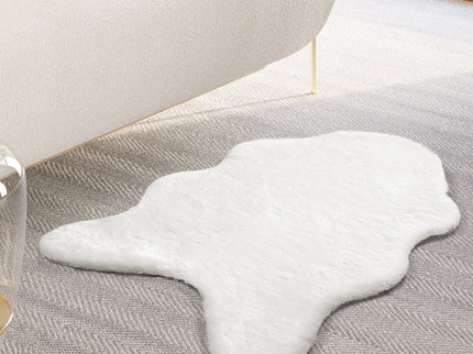 Marlow Floor Shaggy Rugs Area Rug Faux 60X90CM-1910113066704572423
