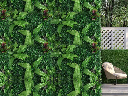 2 x Artificial Hedge Grass Plant Hedge-1864184604127268870