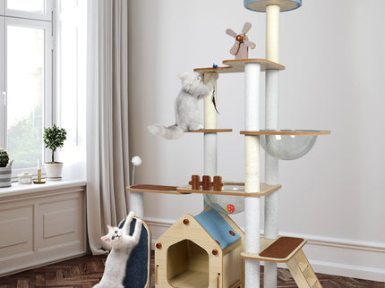 PaWz Cat Tree Scratching Post Scratcher-1864184542936567815
