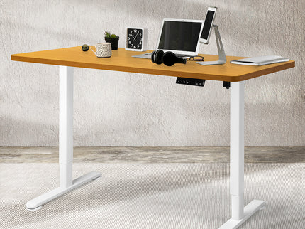 Levede Motorised Standing Desk Height 120cm Natural 800x 1.5MM-1942353110877999111