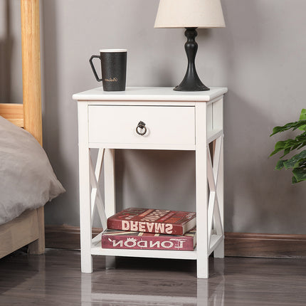 Levede 2x Bedside Tables Drawers Side-1973193844665225223