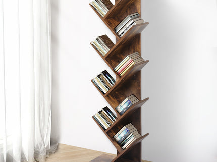 Levede Bookshelf Wooden Tree Bookcase-1910113287173967879