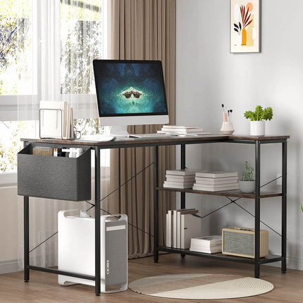 Levede L Shaped Computer Desk Home Corner Desk-1973193441240289287