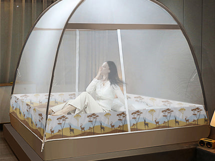 Dreamz Mosquito Bed Nets Foldable Canopy King-1864184402792288263