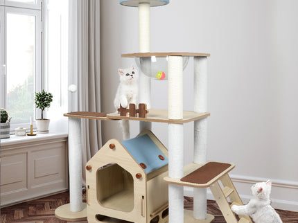 PaWz Cat Tree Scratching Post Scratcher-1864184542793961479