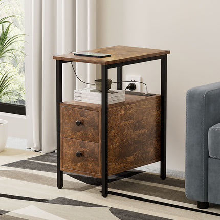 Levede Side Table Narrow Coffee End Table-1975420335440400391