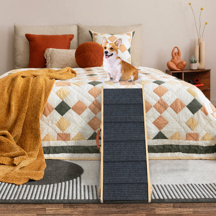 PaWz 5 Wood Adjustable Height Pet Ramp-1973193678373654535