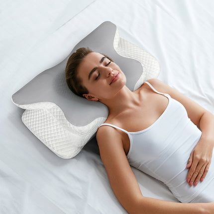 Dreamz Memory Foam Pillow Shoulder Neck Support-1963748909771788295